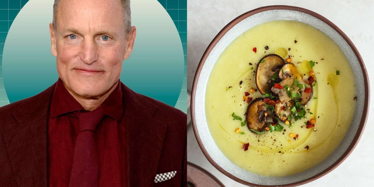 Woody Harrelson Simply Shared a Creamy 4-Ingredient Soup