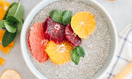 Chia Pudding with Winter Citrus