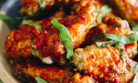 Baked Thai Basil Wings – The Wholesome Maven