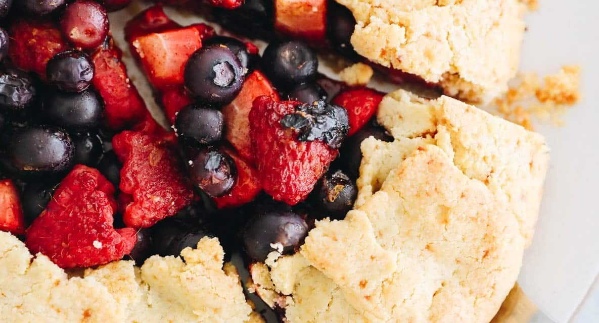 Almond Flour Berry Galette – The Wholesome Maven