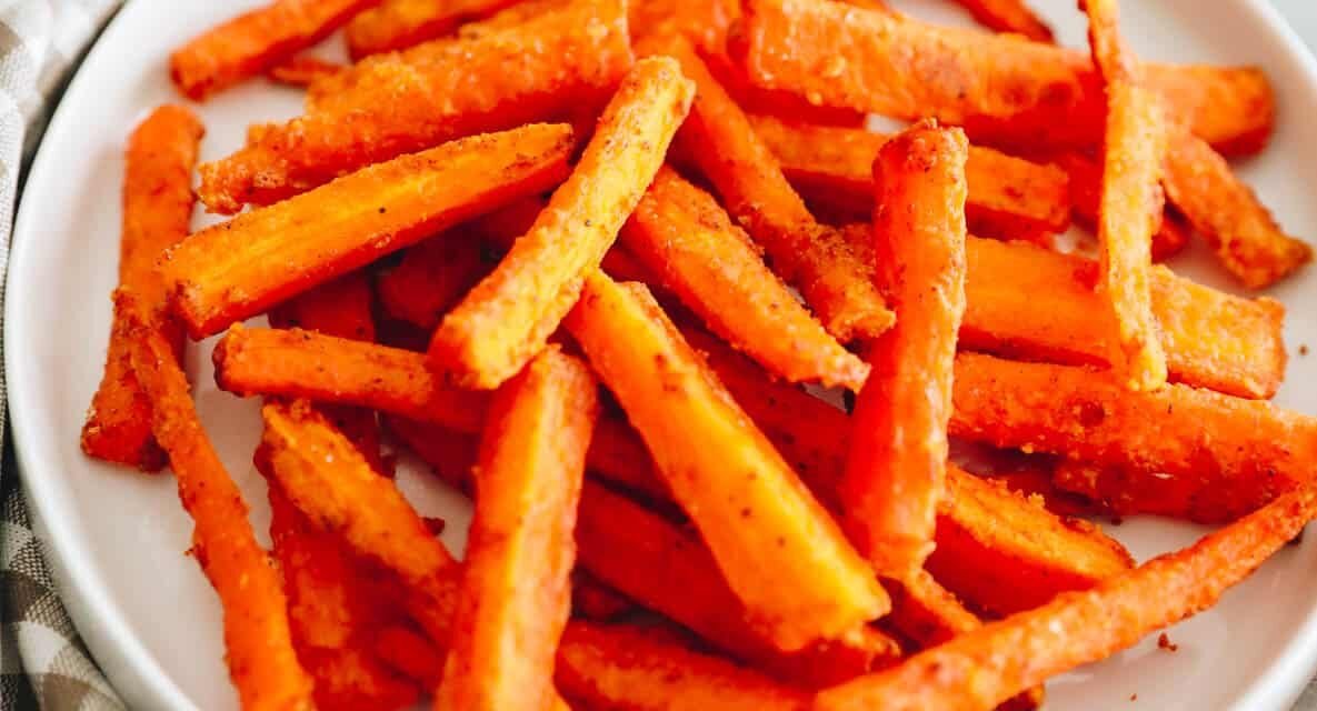 Crispy Baked Carrot Fries – The Wholesome Maven