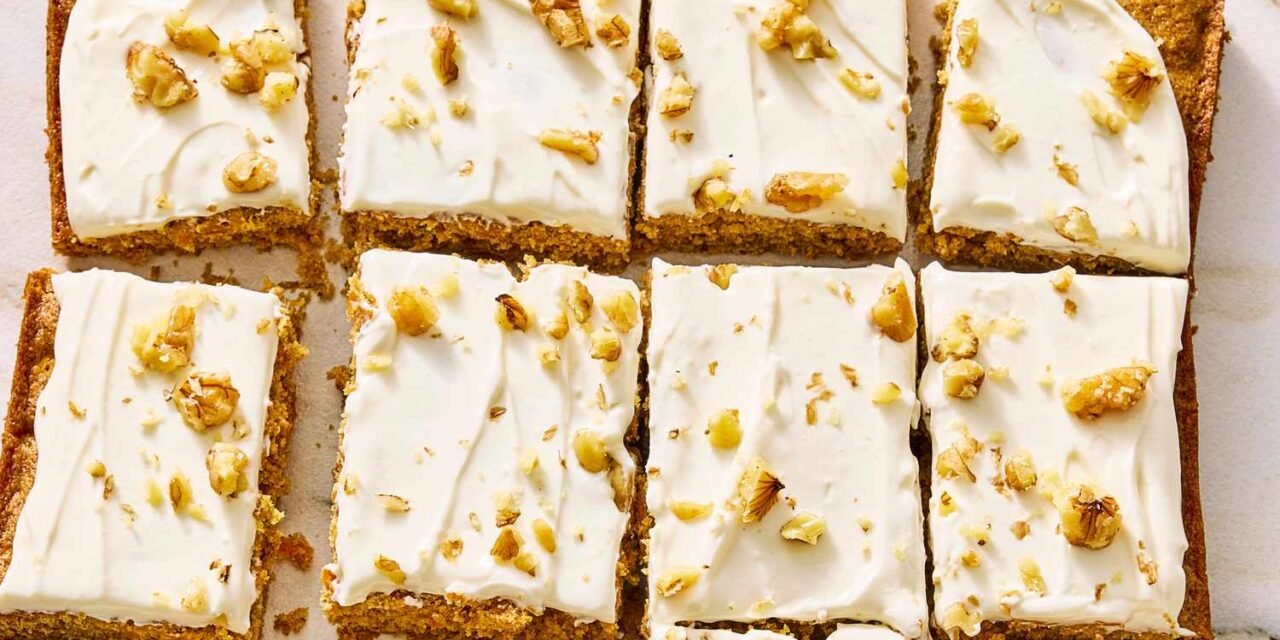 Carrot Cake Bars
