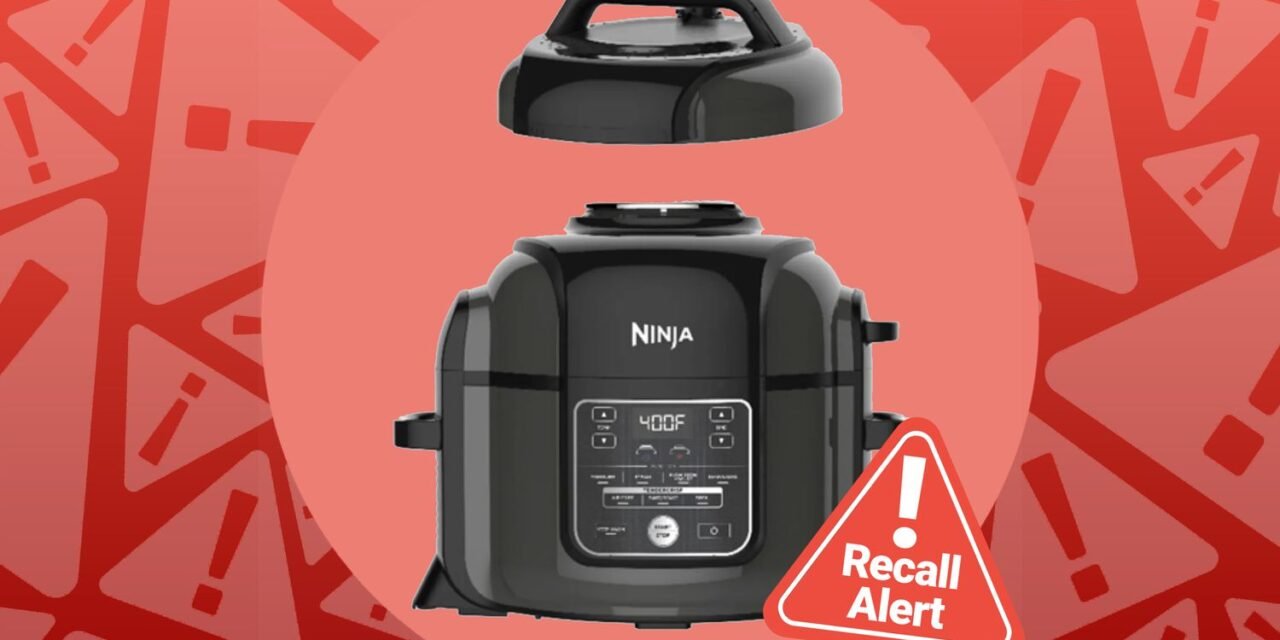 Ninja pressure stoves are cited because of fire danger