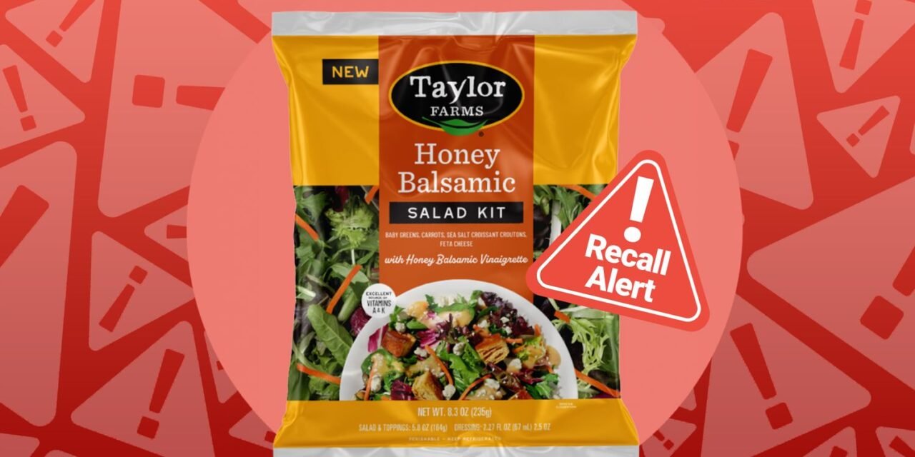 A Popular Salad Kit Has Just Been Recalled by Walmart