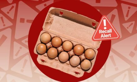 Eggs were recalled because of possible pathogens pollution.