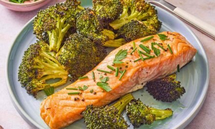 Broccoli and Sheet-Pan Salmon