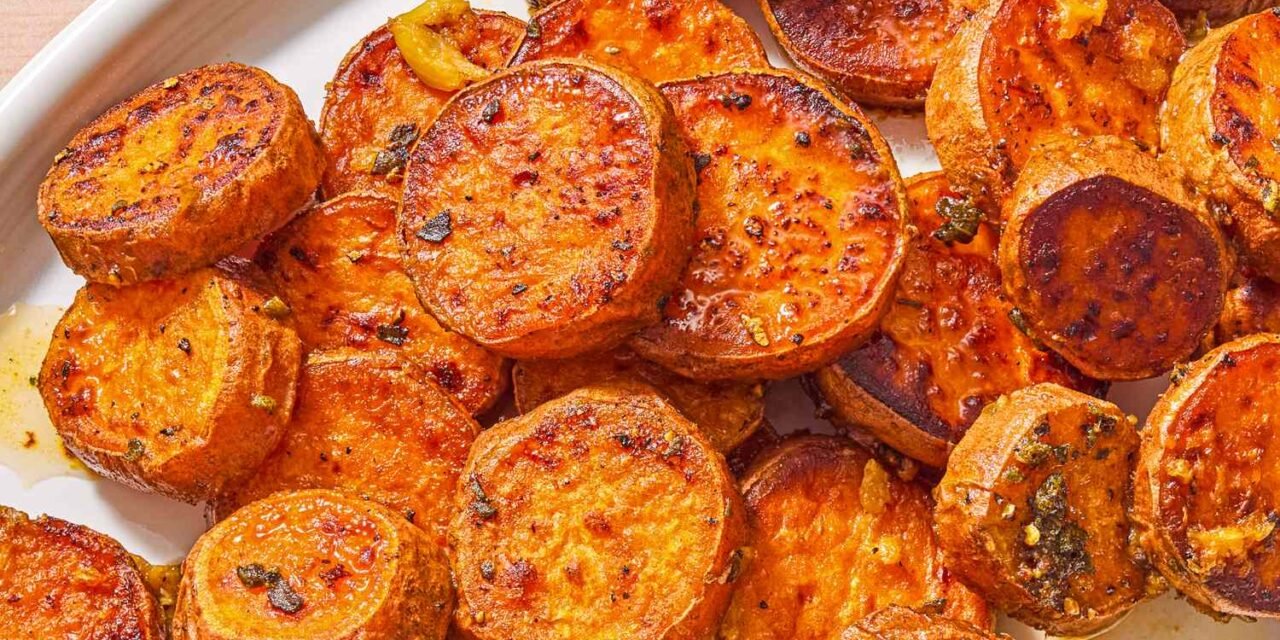 Sweet onions melted with raw garlic