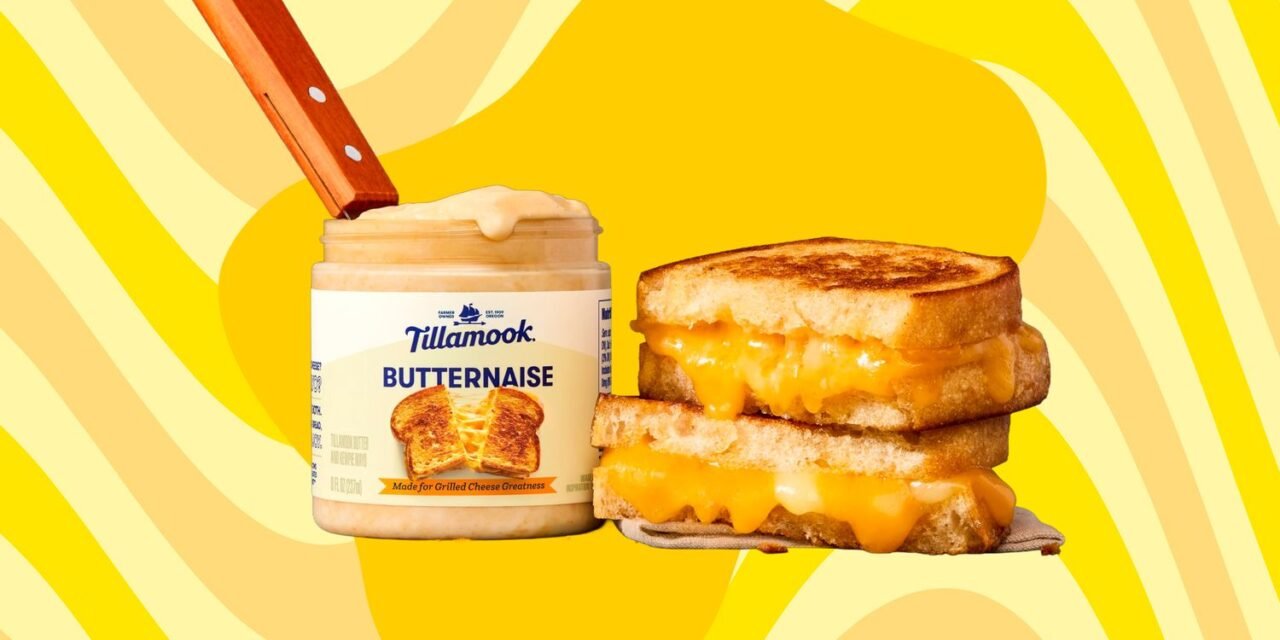 A game-changer maḑe of baked cheeȿe is Tillamook Butternaise.