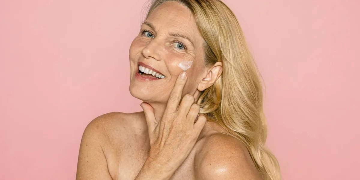 Vaginal estrogen cream for the face