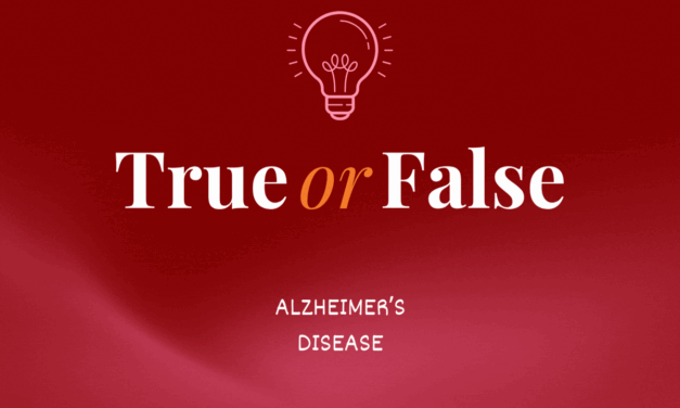 True or False: Alzheimer’s Disorder